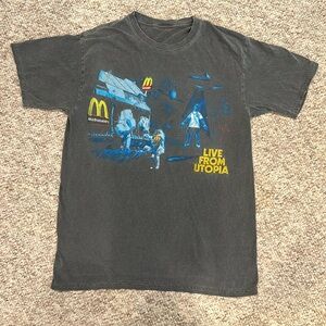 Travis Scott McDonalds Live From Utopia Tee